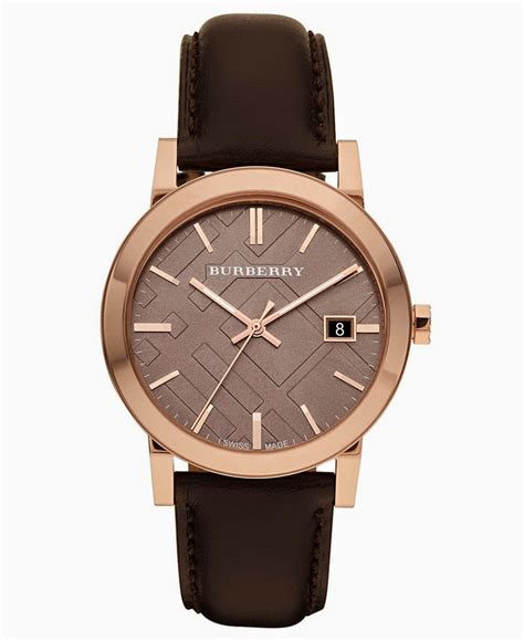 mens burberry watch cheap|burberry watch men's leather strap.